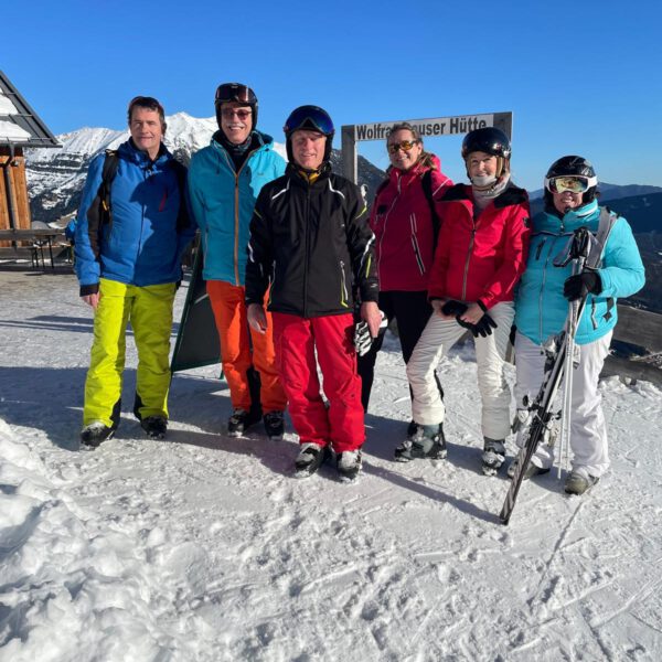 Foto der "Skitour" Teilnehmer Wolfratshauser Hütte