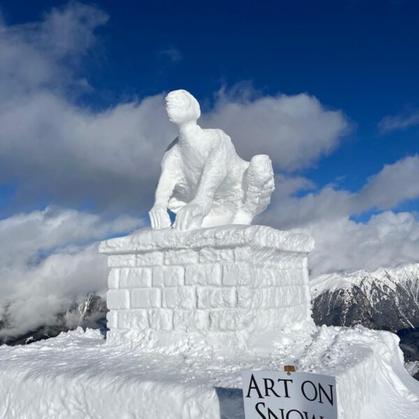 Kunst aus Schnee